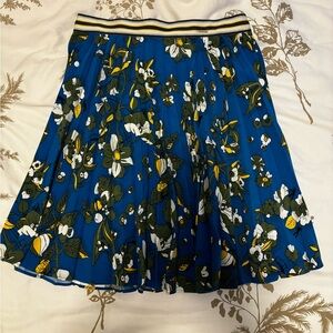 NWT Ted Baker Floral Pleated Skirt 🎀 Size 3